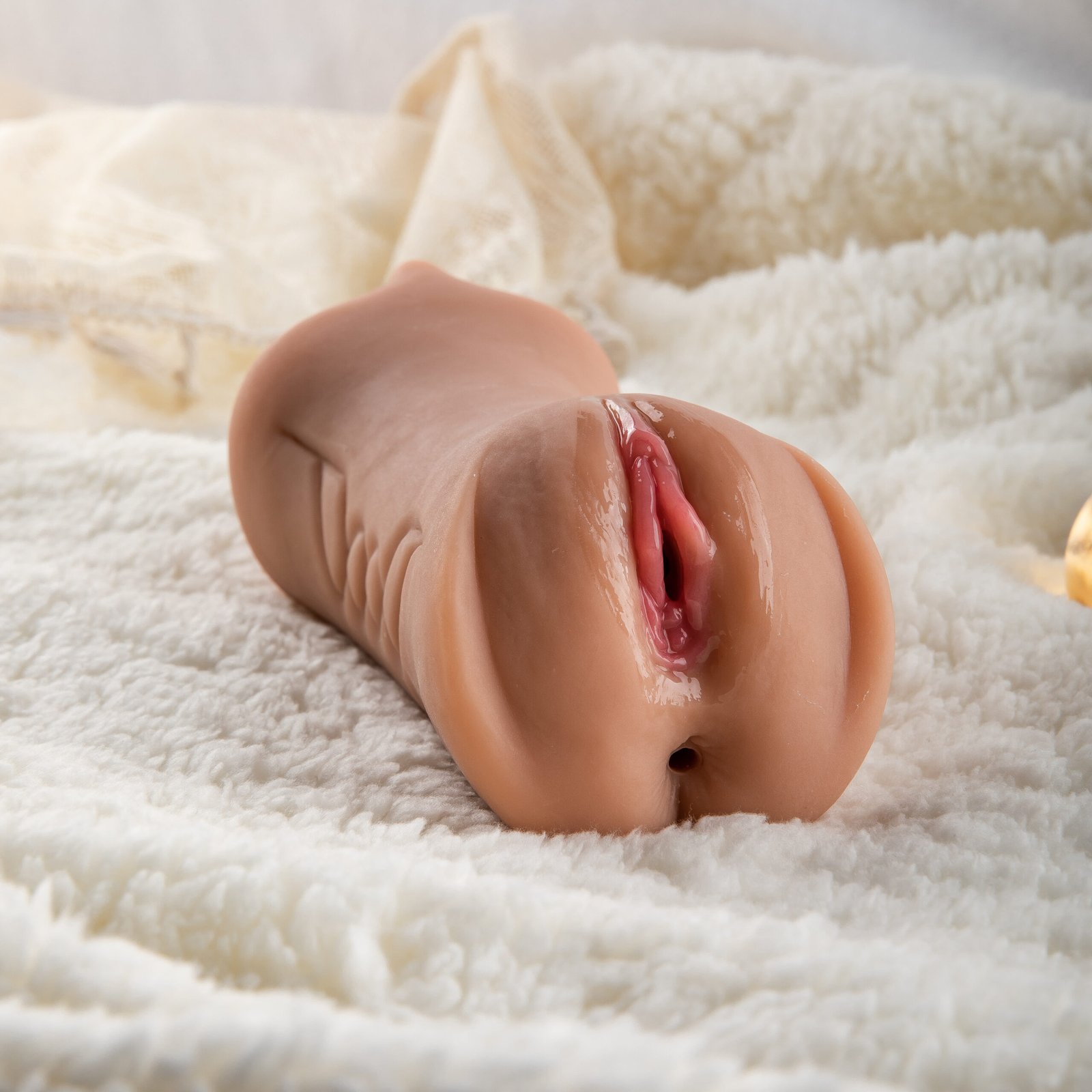 Masturbador Soble Realista - Diseño Vulva y Labios Sensación Piel - Imagen 4