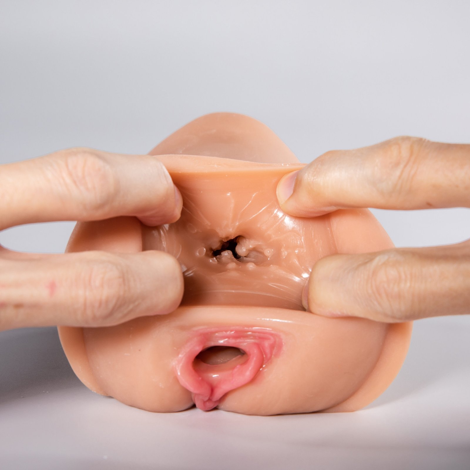 Masturbador Soble Realista - Diseño Vulva y Labios Sensación Piel - Imagen 9