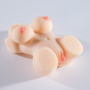 Masturbador Masculino Flexible de Silicona con Textura Interna